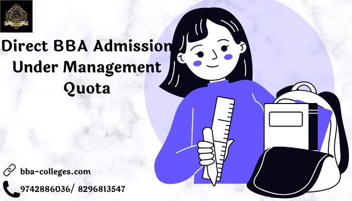 Direct BBA Admission Under Management Quota