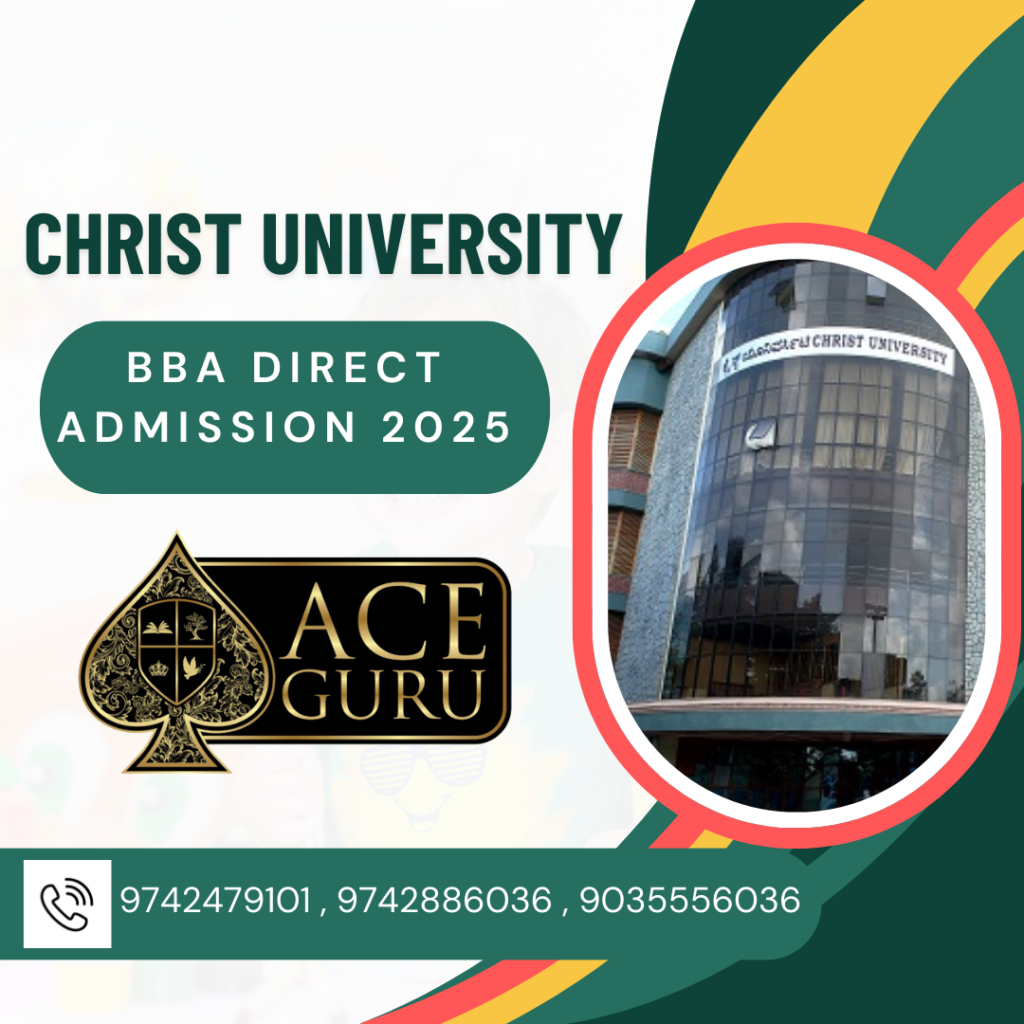 Christ BBA Admission via Direct Admission Process.