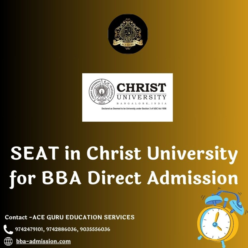 BBA Christ University Direct Admission