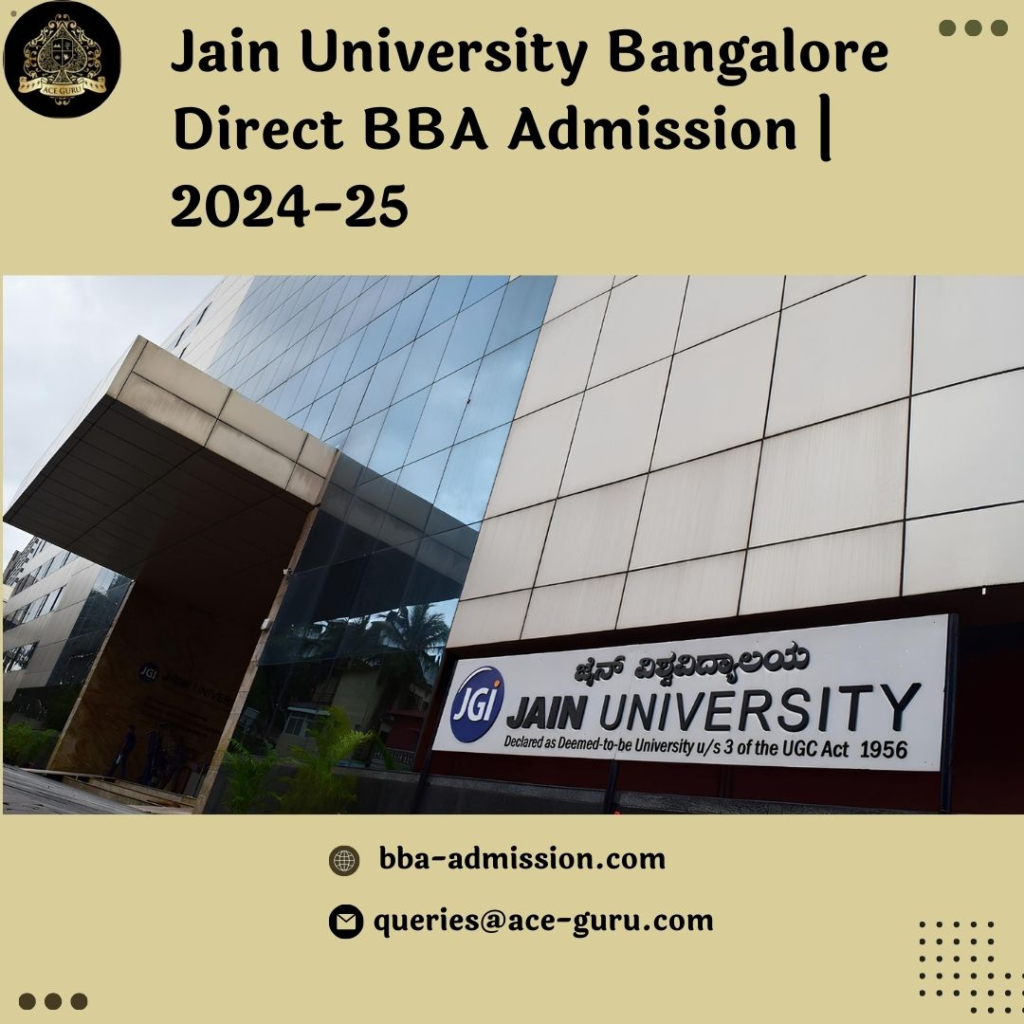 CMS JAIN Direct Admission in BBA Management Quota