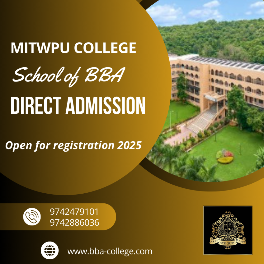 Management Quota Admission for BBA at MITWPU