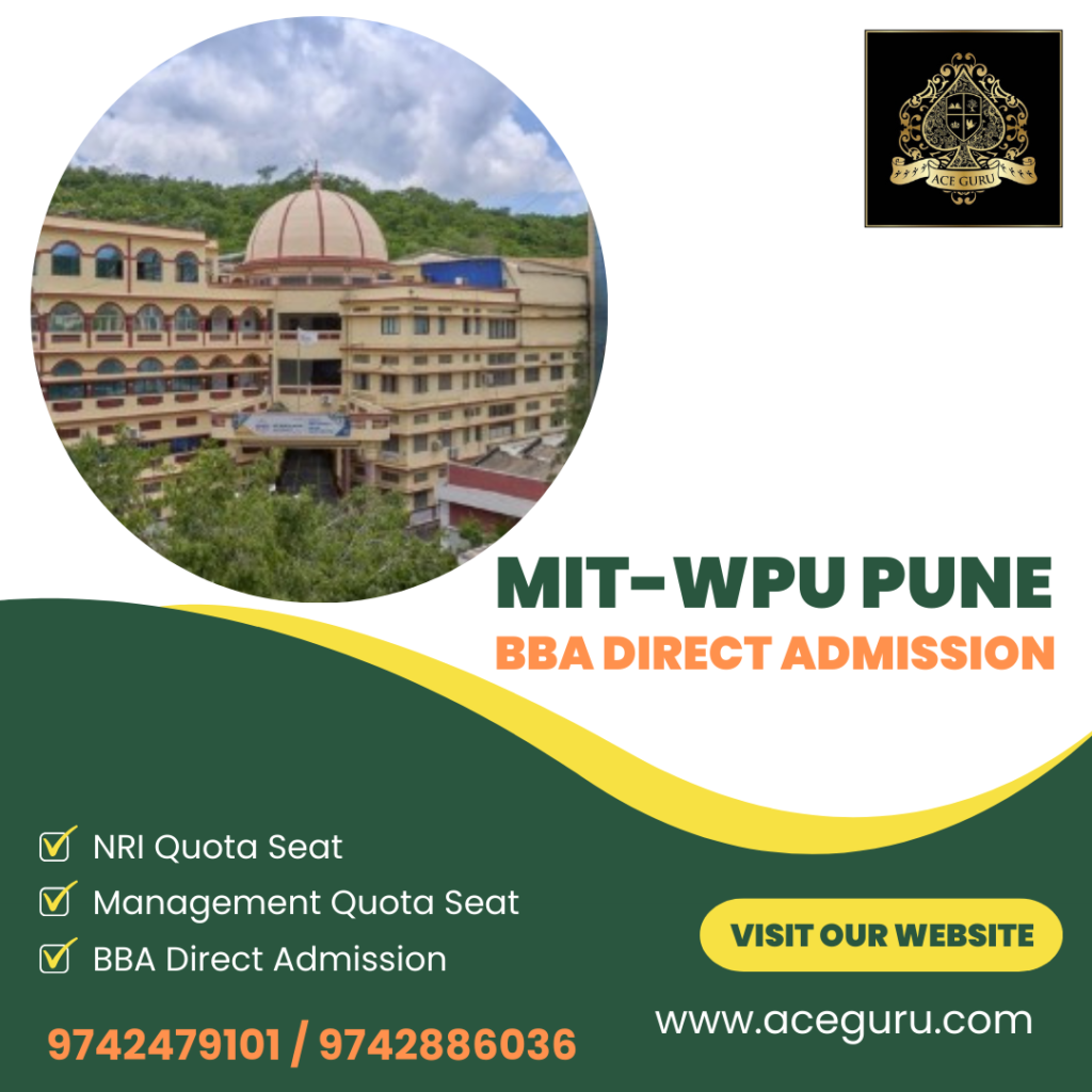 Management Quota BBA Admission in MIT WPU