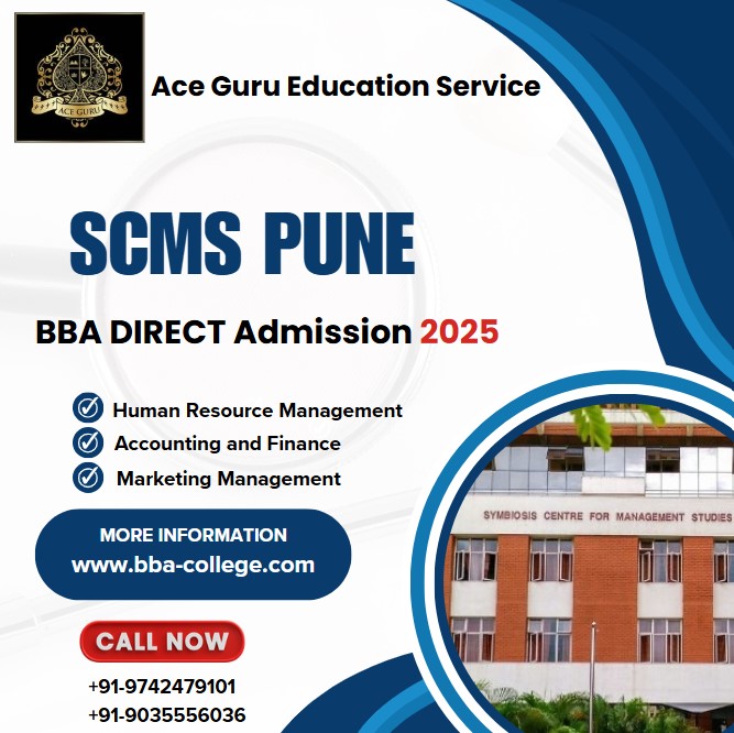 Symbiosis Pune Direct Admission in BBA Management Quota.