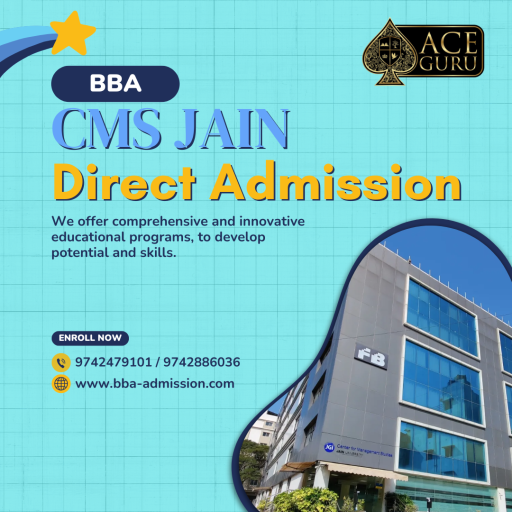 BBA Admission in CMS JAIN through Management Quota.