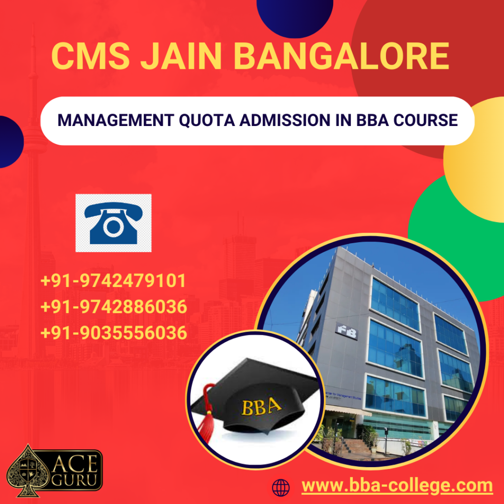 Direct Admission starts in BBA for CMS JAIN 2025. 