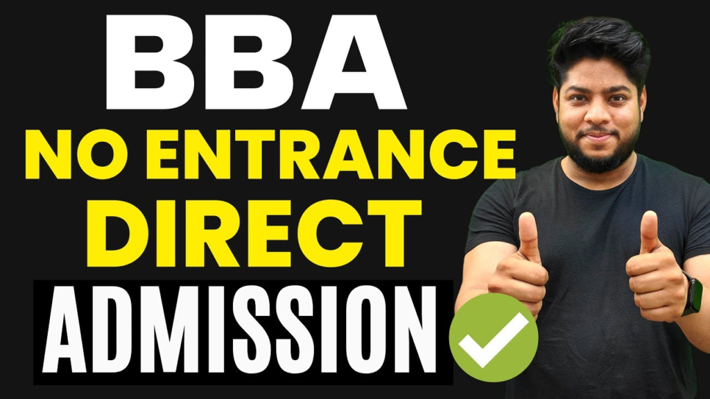 Management Quota Admission in Bangalore for BBA 2025. 