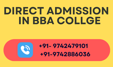 BBA at Christ University via Direct Admission. 