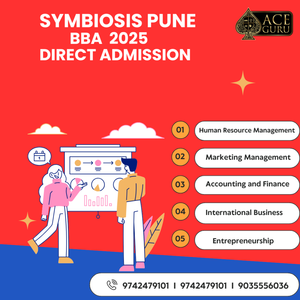 Symbiosis Pune BBA Course Direct Admission. 