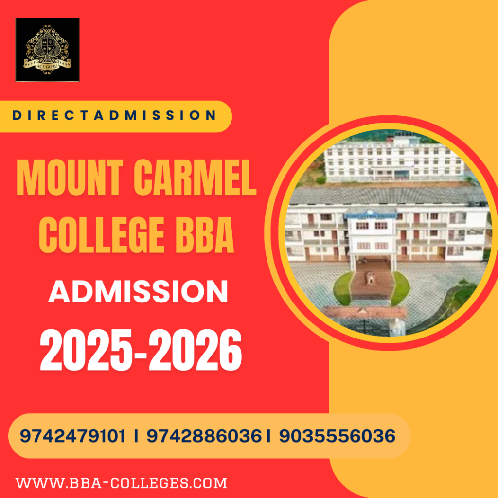 Direct Management Quota Admission in Mount Carmel BBA.