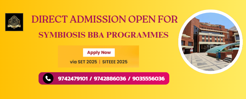 Management Quota Admission in SCMS Pune for BBA Course.