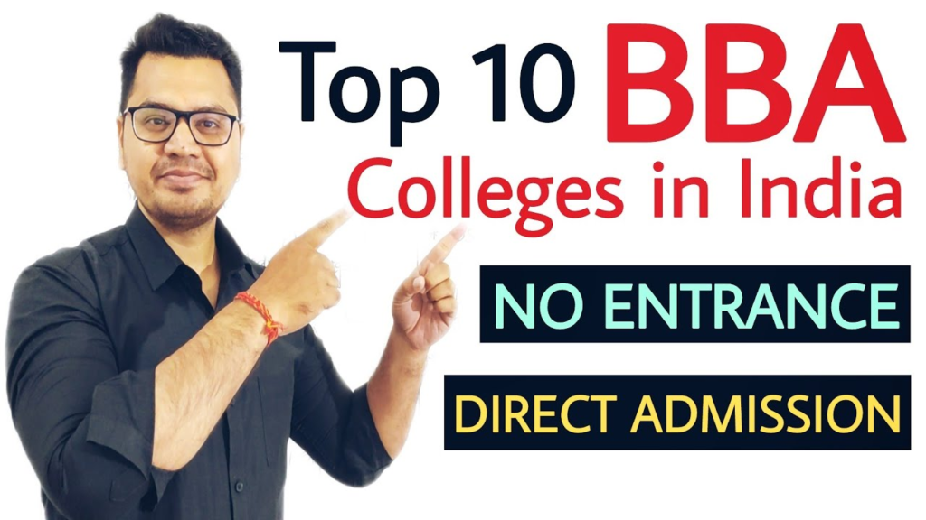 Top BBA Colleges of India Management Quota Admission. 