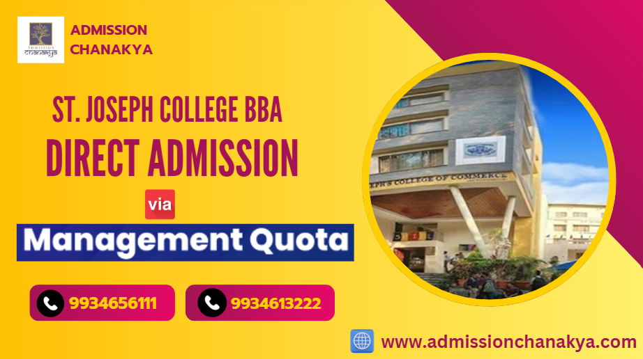 BBA in 2025 St. Joseph College via direct Admission.