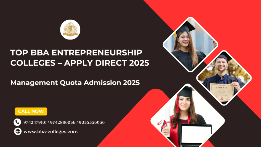 Top BBA Entrepreneurship Colleges – Apply Direct 2025.