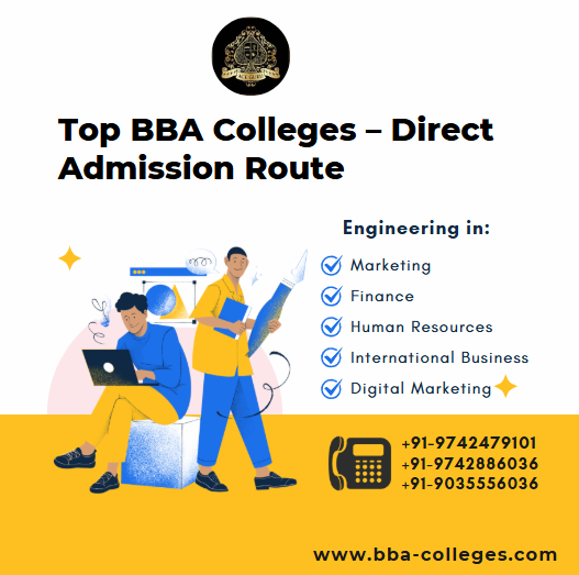 Top BBA Colleges – Direct Admission Route.