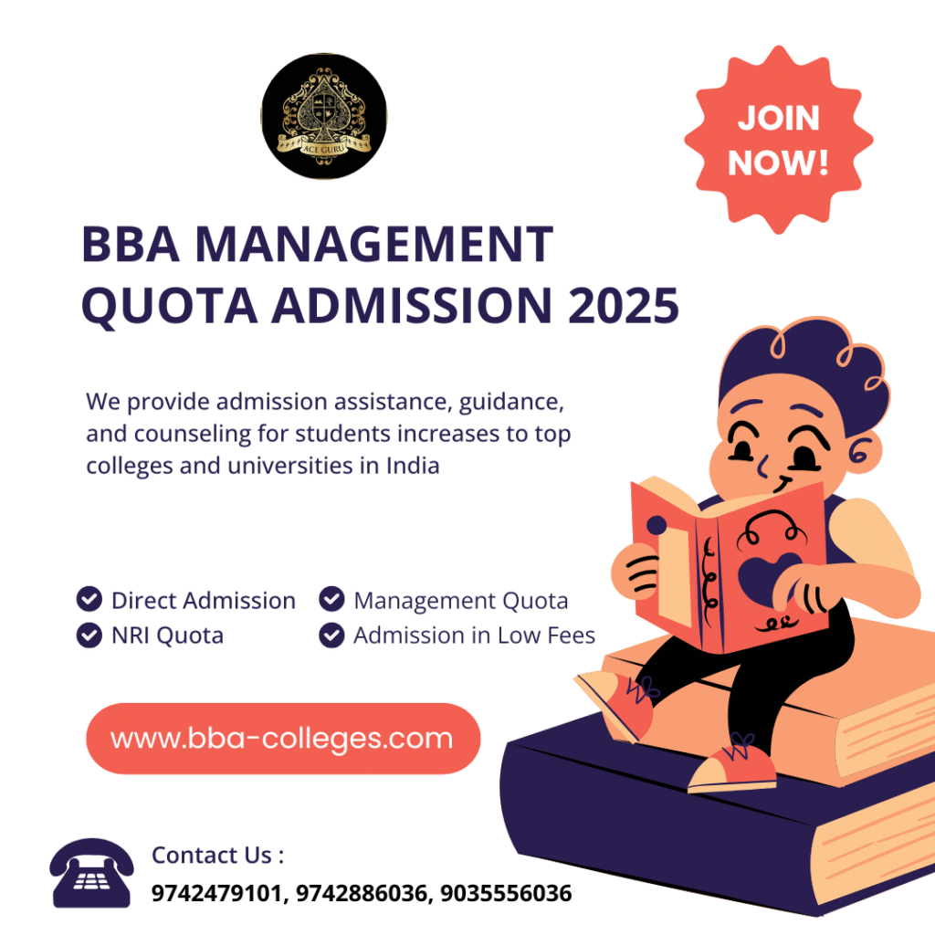 BBA Management Quota Admission 2025.
