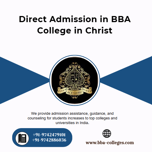 Christ University BBA Direct Admission with Low Score.