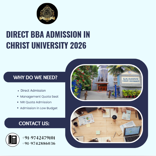 BBA Admission 2025 in Christ via Direct Admission.